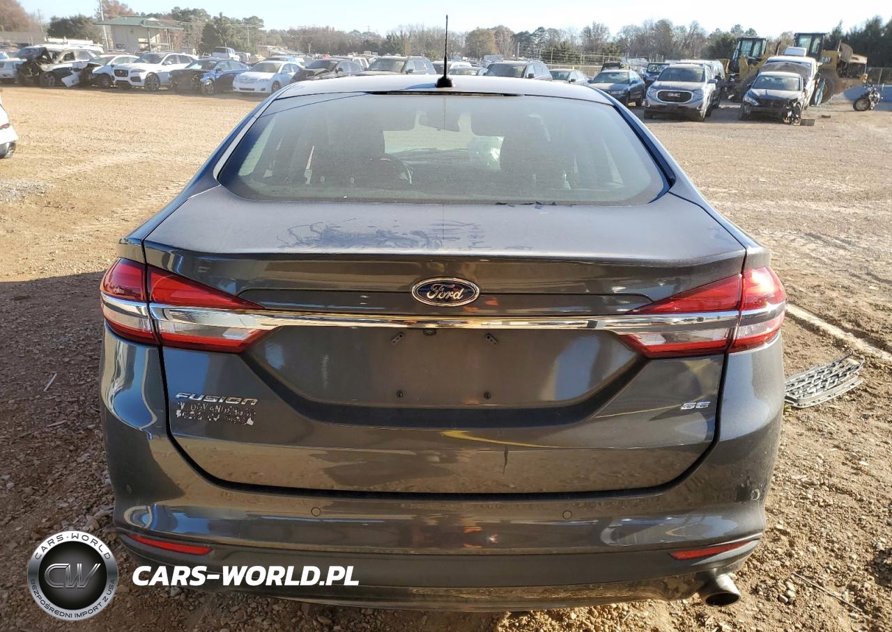 2017 Ford Fusion Se VIN:3FA6P0H75HR413024 - 6