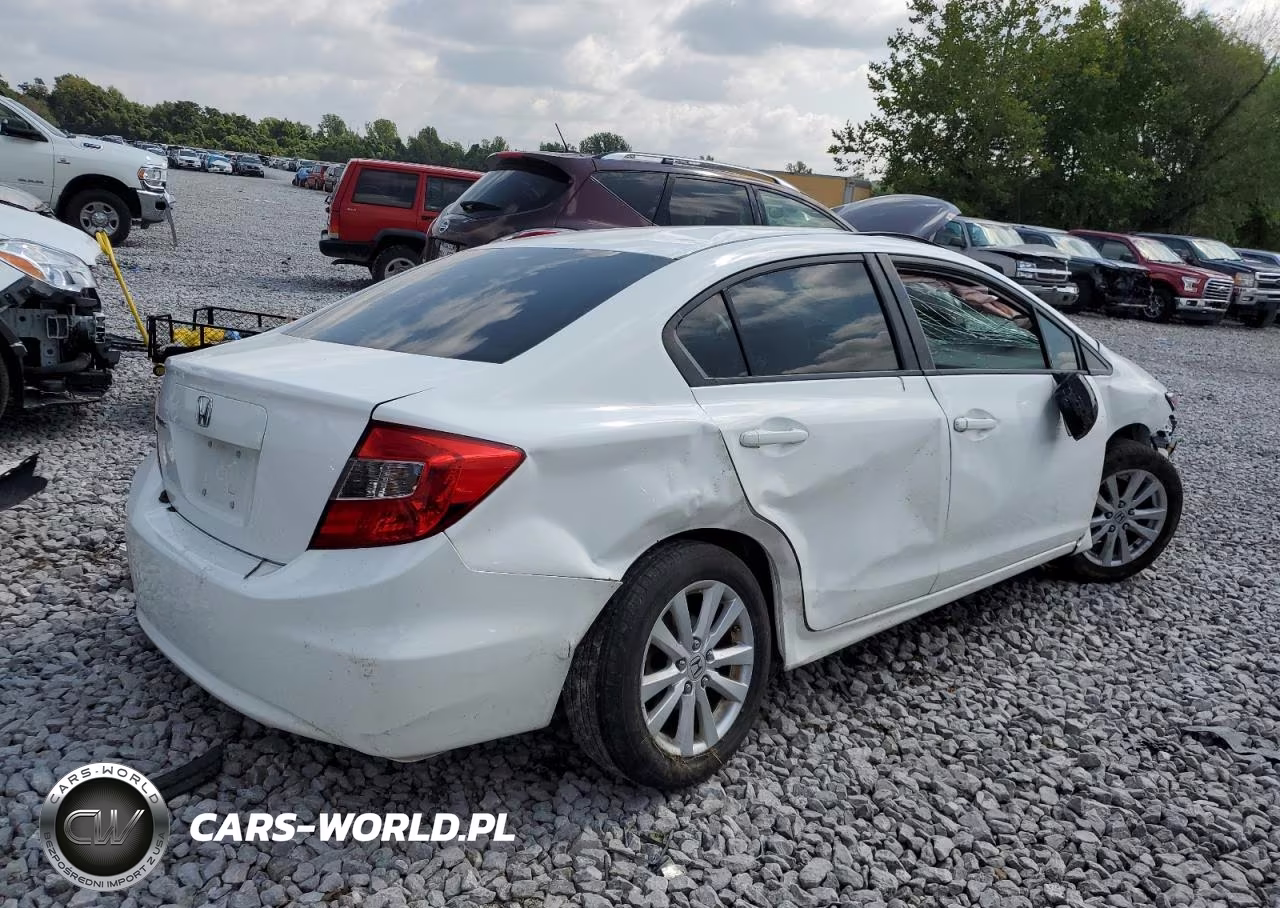 2012 Honda Civic Exl VIN:19XFB2F94CE023282 - 3