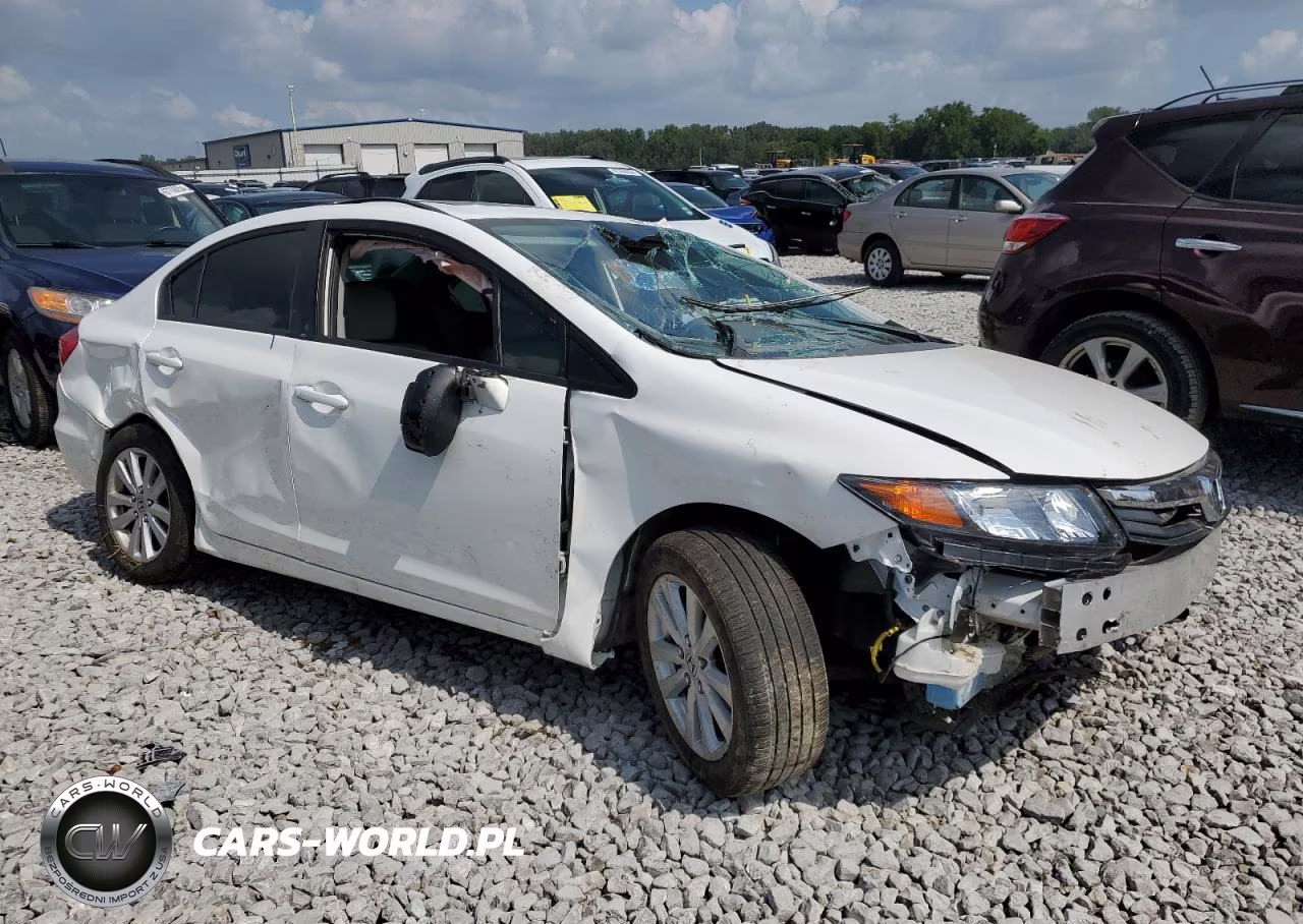 2012 Honda Civic Exl VIN:19XFB2F94CE023282 - 4