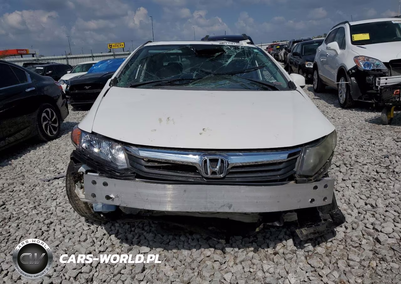 2012 Honda Civic Exl VIN:19XFB2F94CE023282 - 5