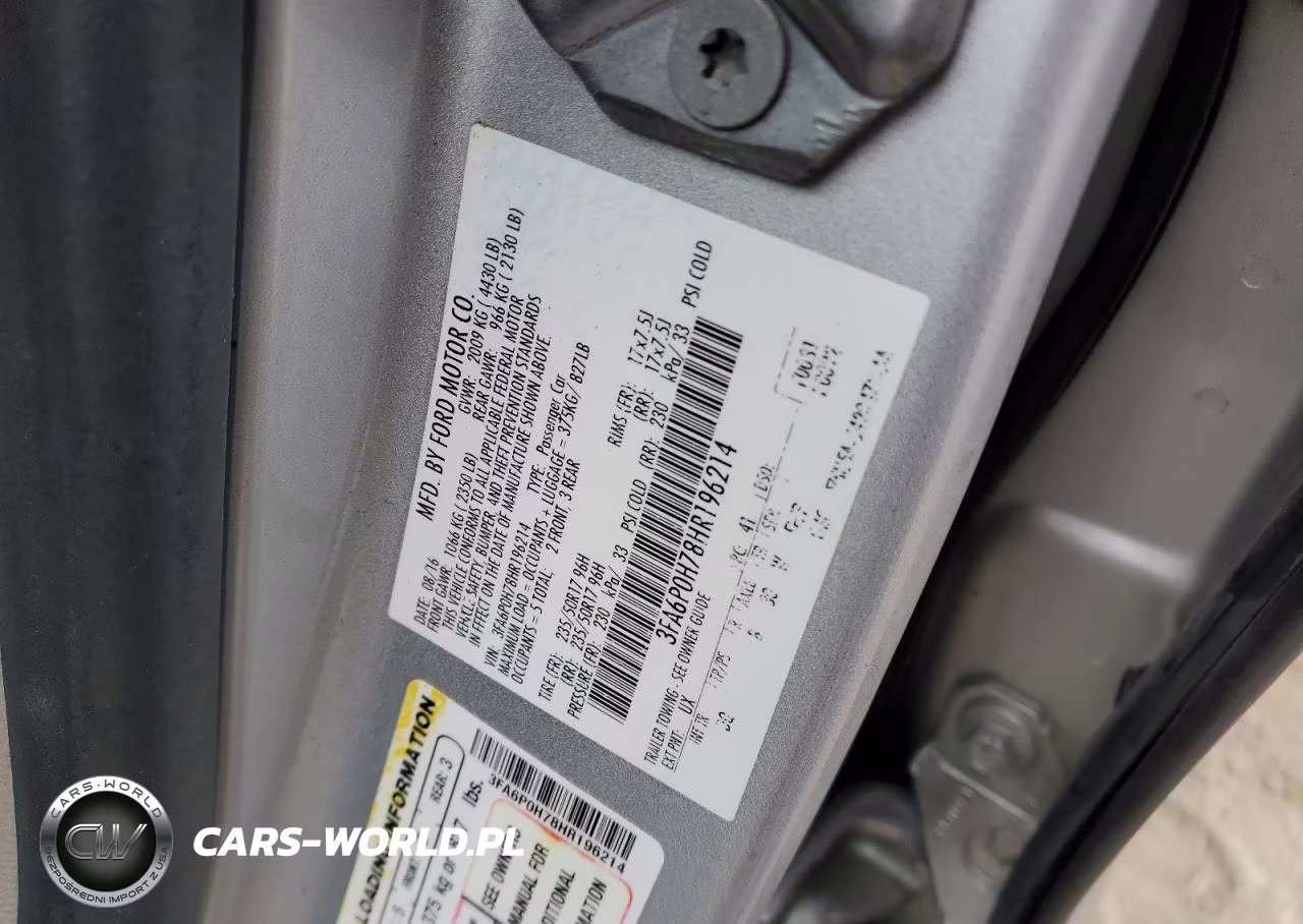2017 Ford Fusion Se VIN:3FA6P0H78HR196214 - 12