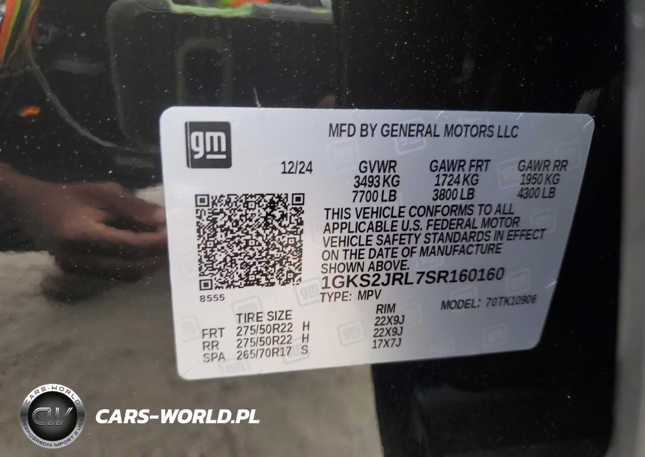 2025 GMC Yukon Xl Denali VIN:1GKS2JRL7SR160160 - 13