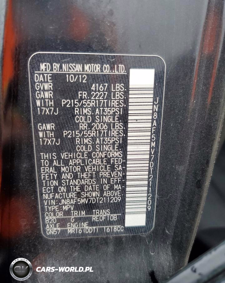 2013 Nissan Juke S VIN:JN8AF5MV7DT211209 - 13