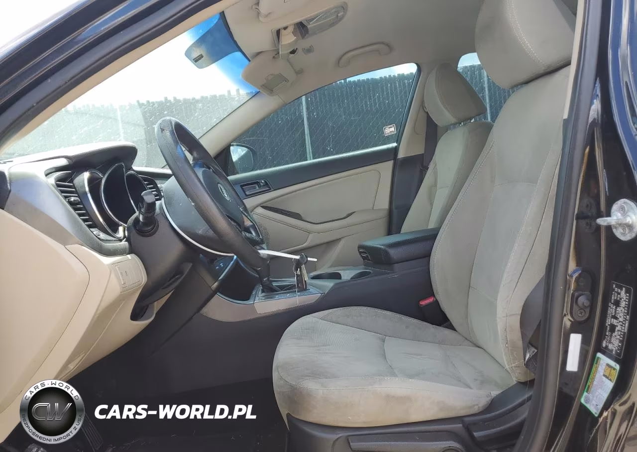 2012 Kia Optima Lx VIN:5XXGM4A7XCG019454 - 7