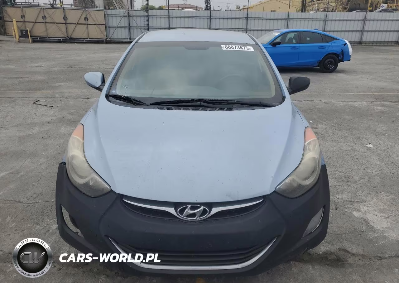 2013 Hyundai Elantra Gls VIN:KMHDH4AE3DU488284 - 5