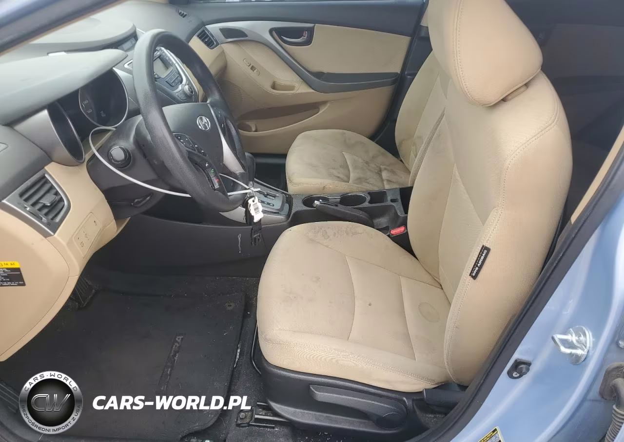 2013 Hyundai Elantra Gls VIN:KMHDH4AE3DU488284 - 7