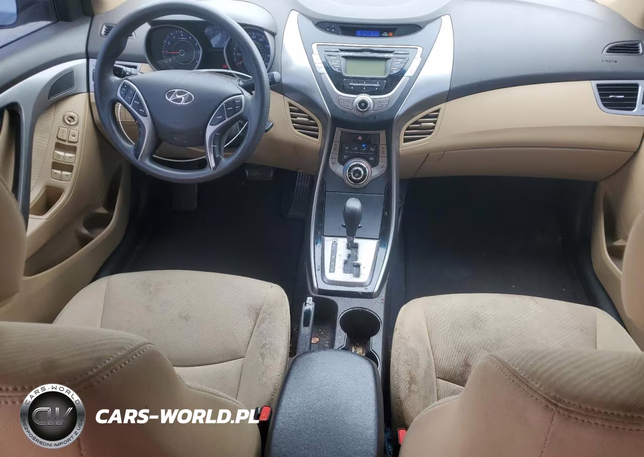 2013 Hyundai Elantra Gls VIN:KMHDH4AE3DU488284 - 8