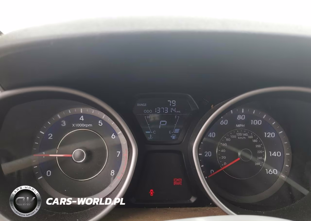 2013 Hyundai Elantra Gls VIN:KMHDH4AE3DU488284 - 9