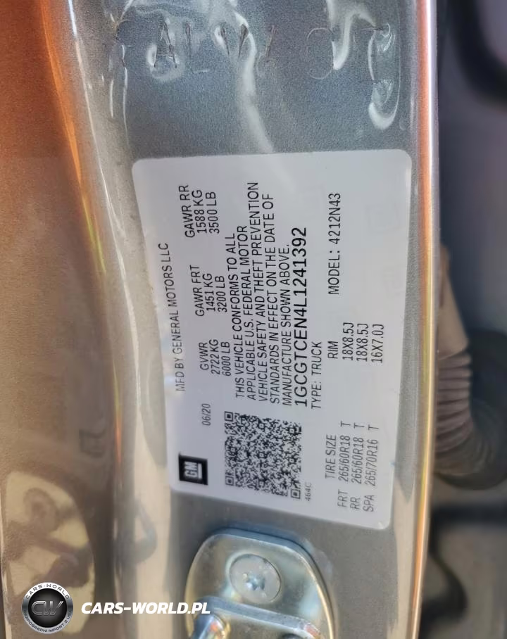 2020 Chevrolet Colorado Lt VIN:1GCGTCEN4L1241392 - 12