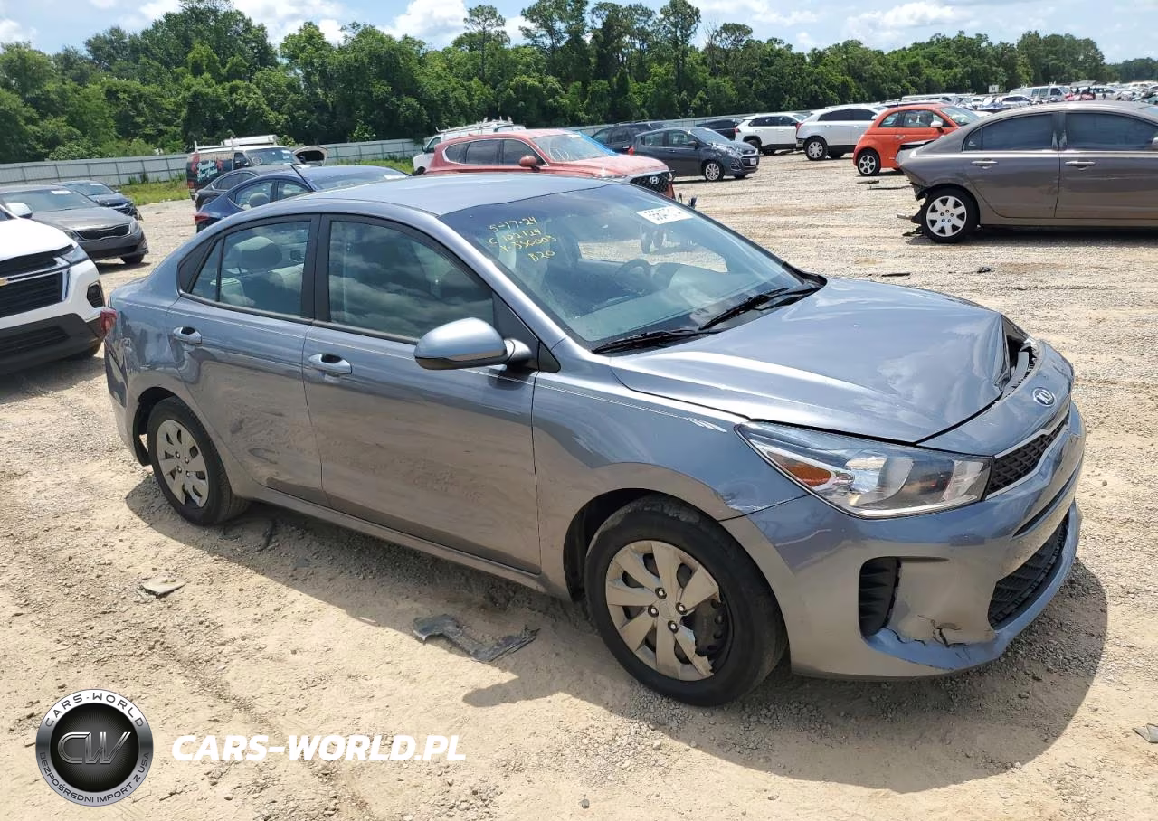 2020 Kia Rio Lx VIN:3KPA24AD6LE330003 - 4