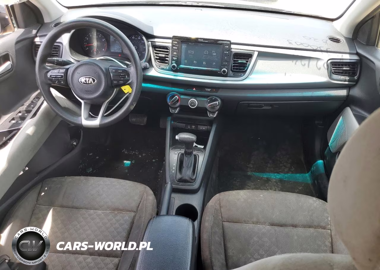 2020 Kia Rio Lx VIN:3KPA24AD6LE330003 - 8
