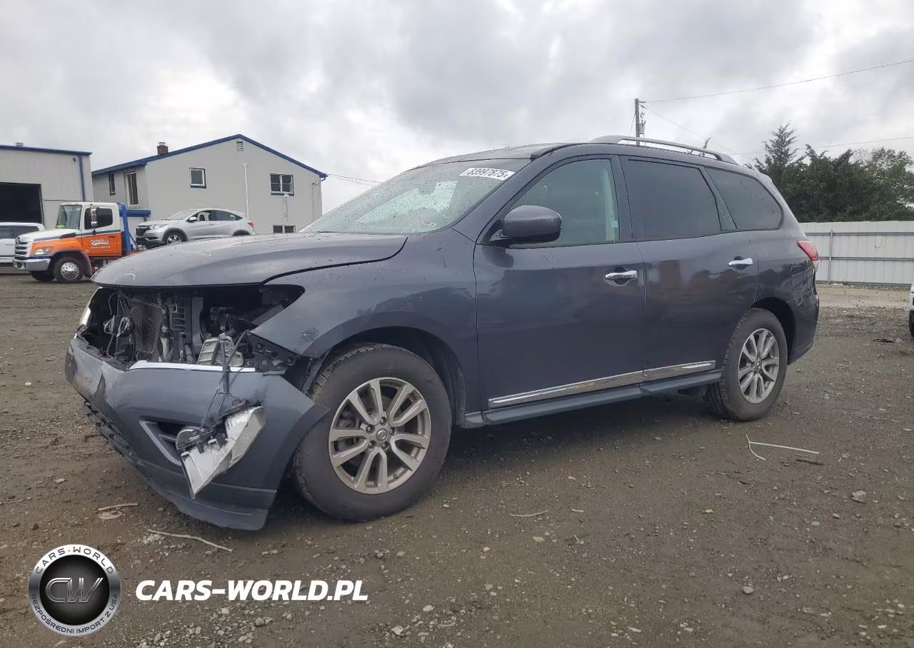 2014 Nissan Pathfinder S VIN:5N1AR2MM2EC711736 - 1