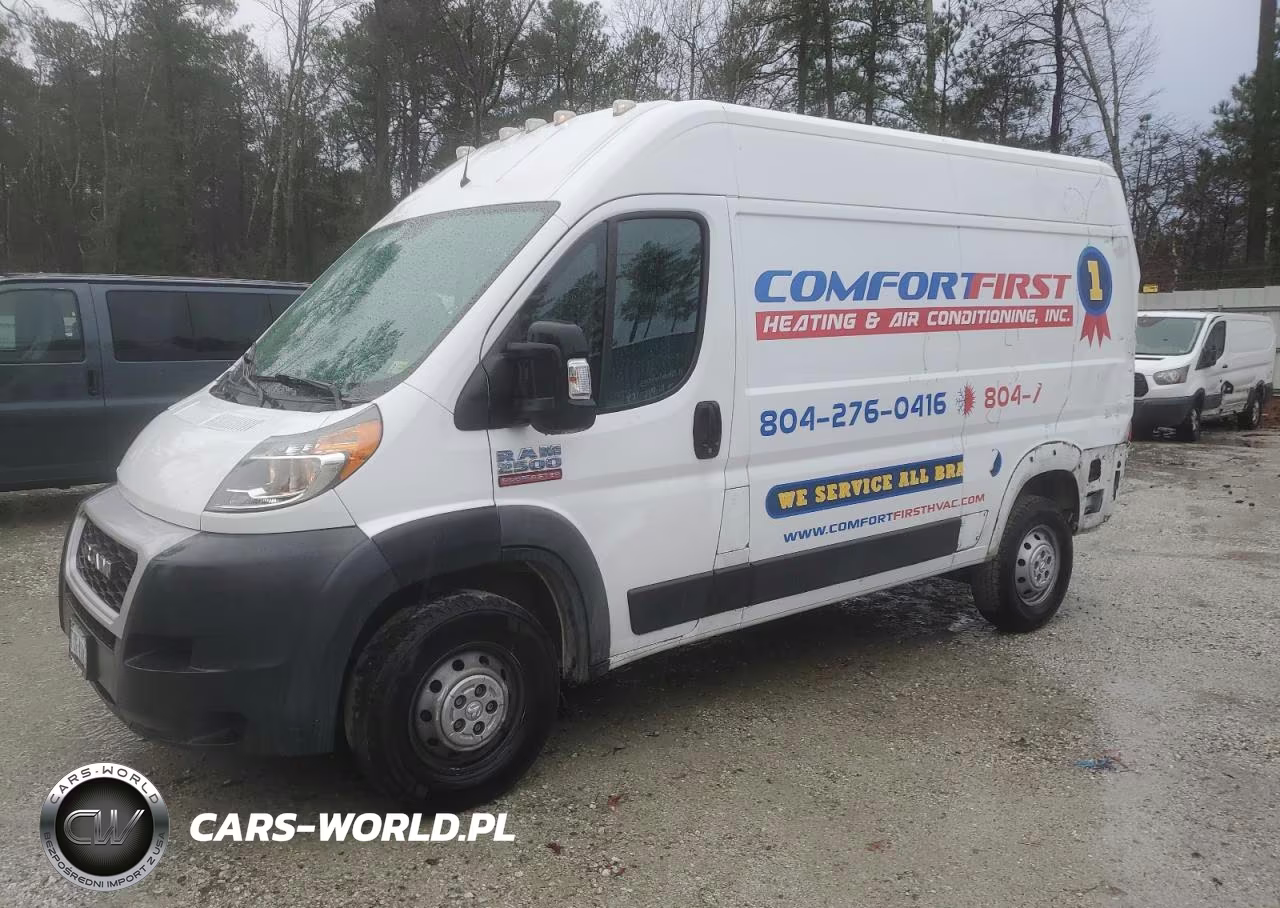 2019 Ram Promaster 2500 2500 High VIN:3C6TRVCG7KE523008 - 1
