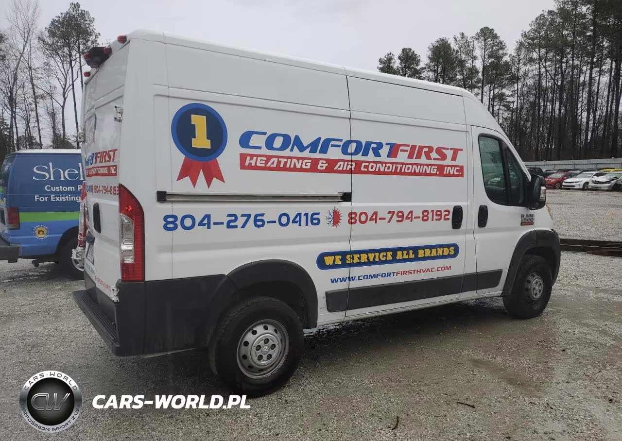 2019 Ram Promaster 2500 2500 High VIN:3C6TRVCG7KE523008 - 3