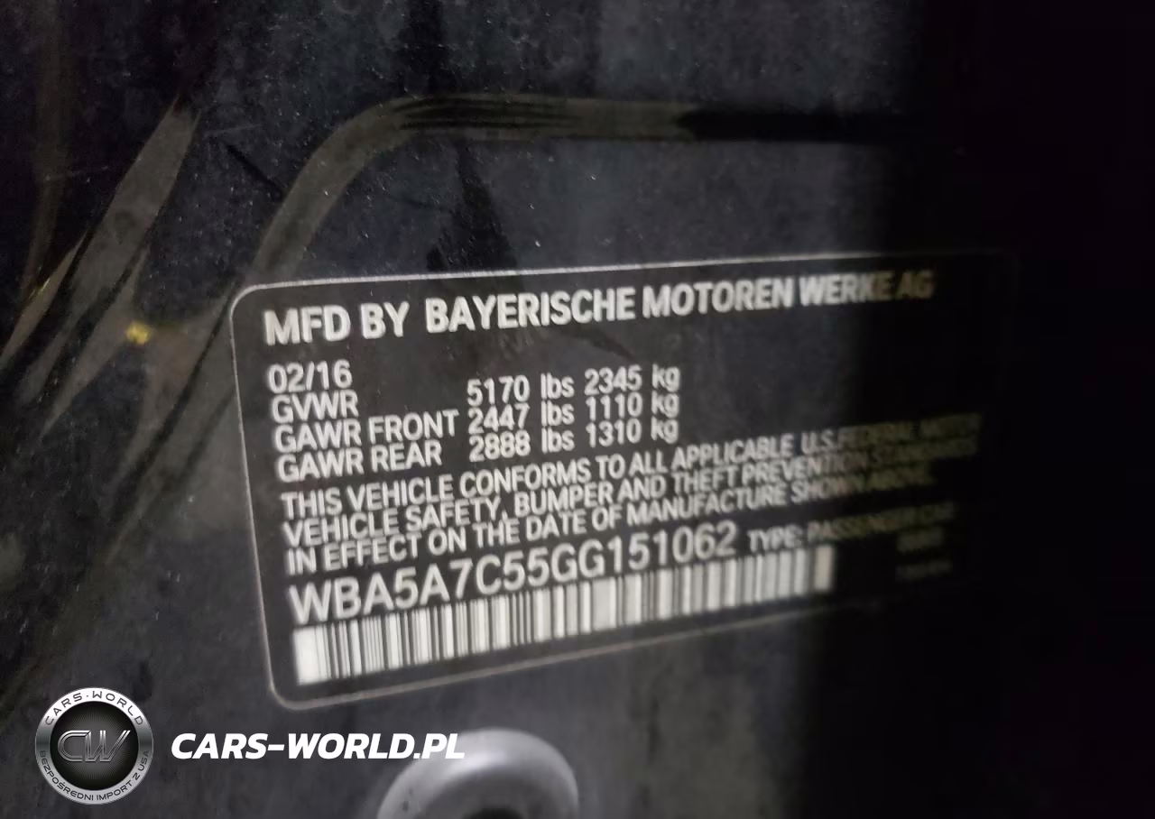 2016 BMW 528 Xi VIN:WBA5A7C55GG151062 - 12