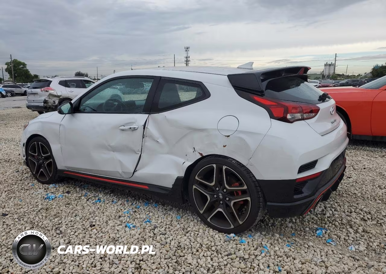 2021 Hyundai Veloster N VIN:KMHT36AH9MU008846 - 2