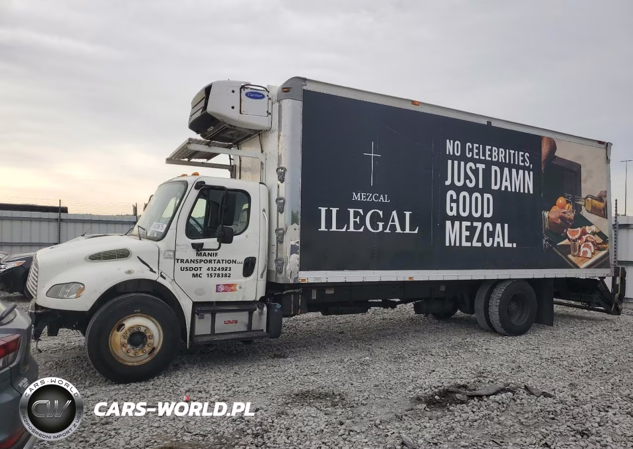 2014 Freightliner Business Class M2 Refrigerated Box Truck VIN:3ALACWDT7EDFV3088 - 2
