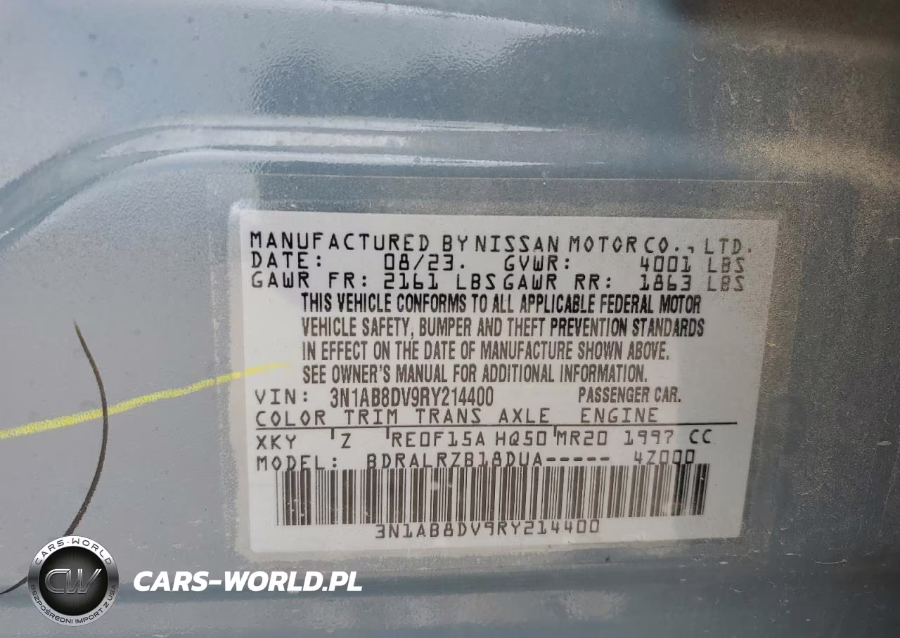 2024 Nissan Sentra Sr VIN:3N1AB8DV9RY214400 - 13