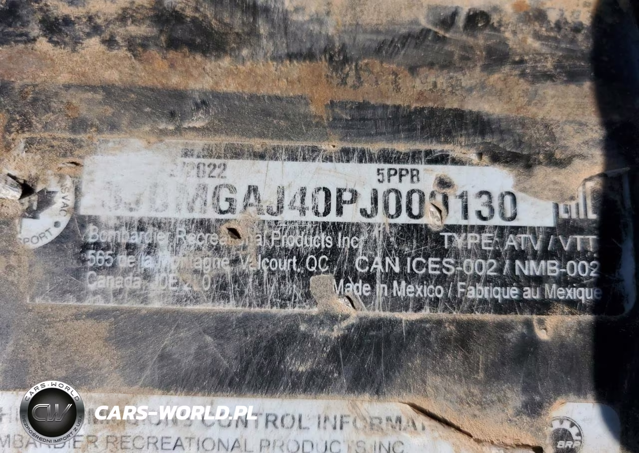 2023 Can-Am Renegade 650 VIN:3JBMGAJ40PJ000130 - 10