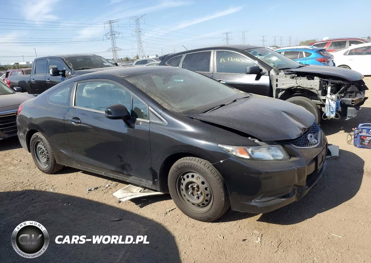 2013 Honda Civic Lx VIN:2HGFG3B52DH529078 - 4
