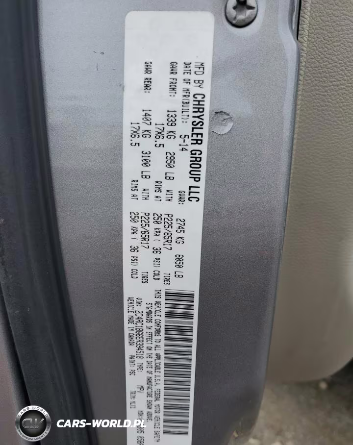 2014 Chrysler Town & Country Touring VIN:2C4RC1BG6ER394518 - 13