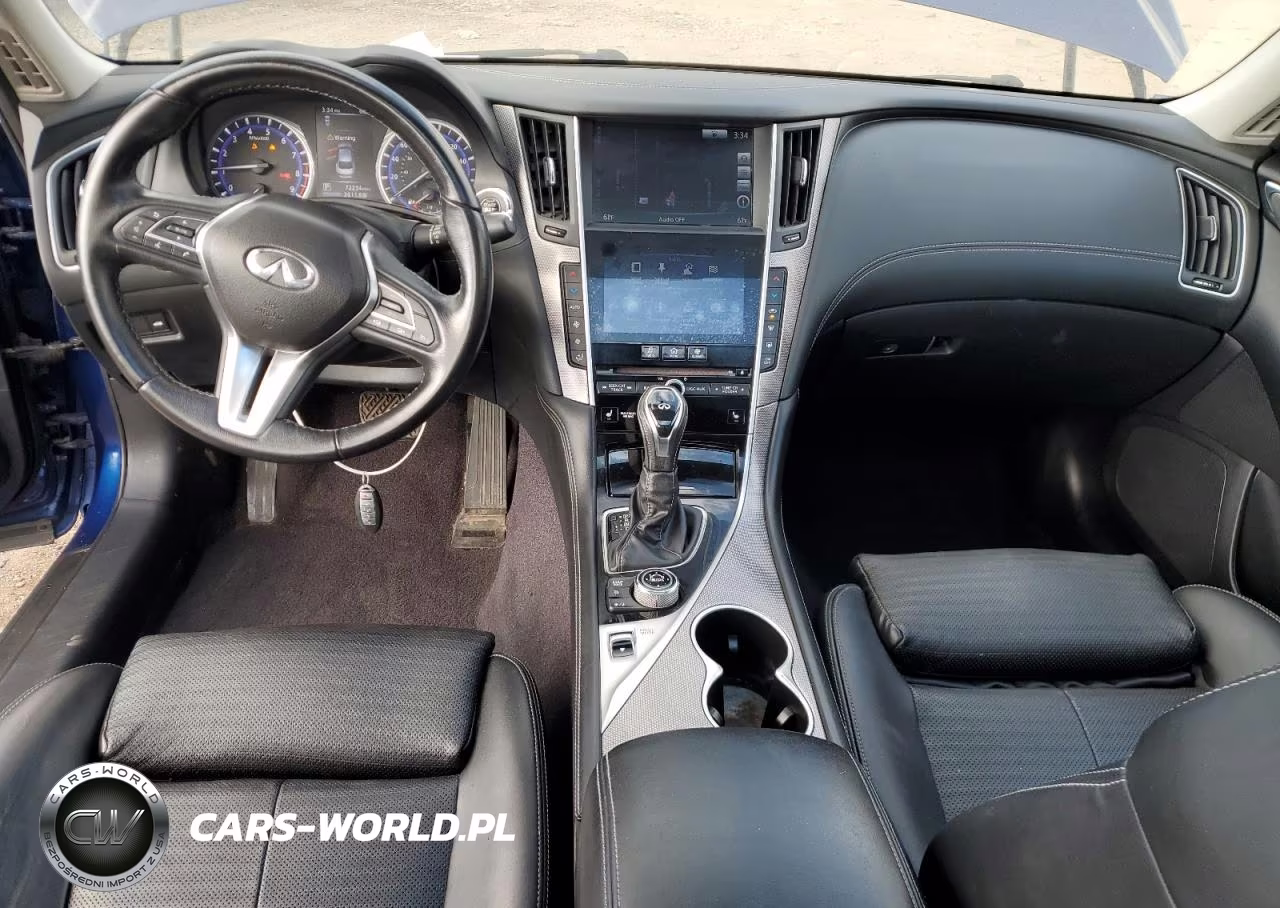 2019 Infiniti Q50 Luxe VIN:JN1EV7AR9KM554973 - 8