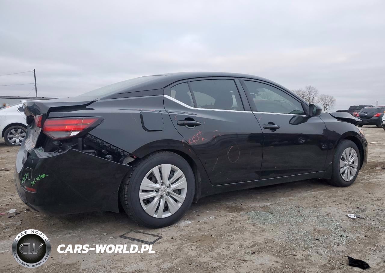 2021 Nissan Sentra S VIN:3N1AB8BV5MY227334 - 3