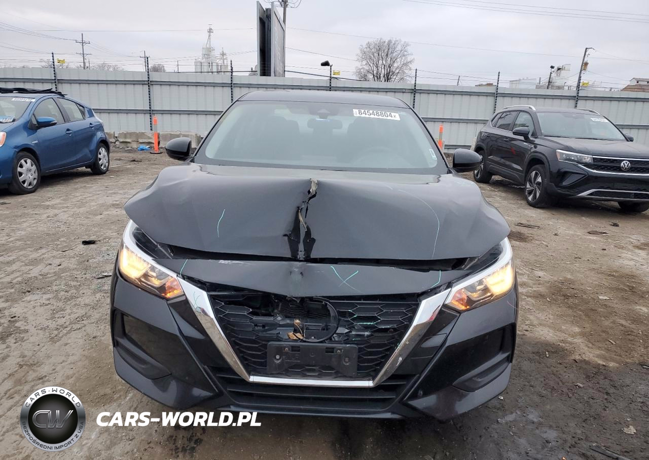 2021 Nissan Sentra S VIN:3N1AB8BV5MY227334 - 5