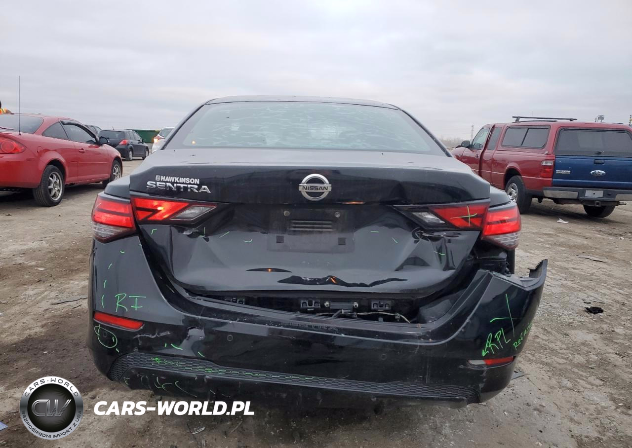 2021 Nissan Sentra S VIN:3N1AB8BV5MY227334 - 6