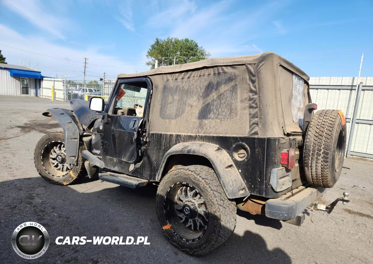 2005 Jeep Wrangler - Tj Unlimited VIN:1J4FA44S75P317650 - 2
