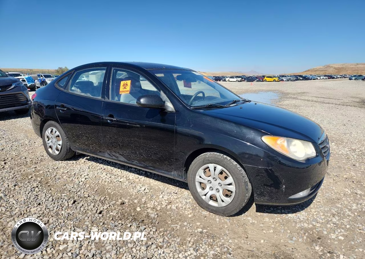 2010 Hyundai Elantra Gls VIN:KMHDU4AD6AU956684 - 4