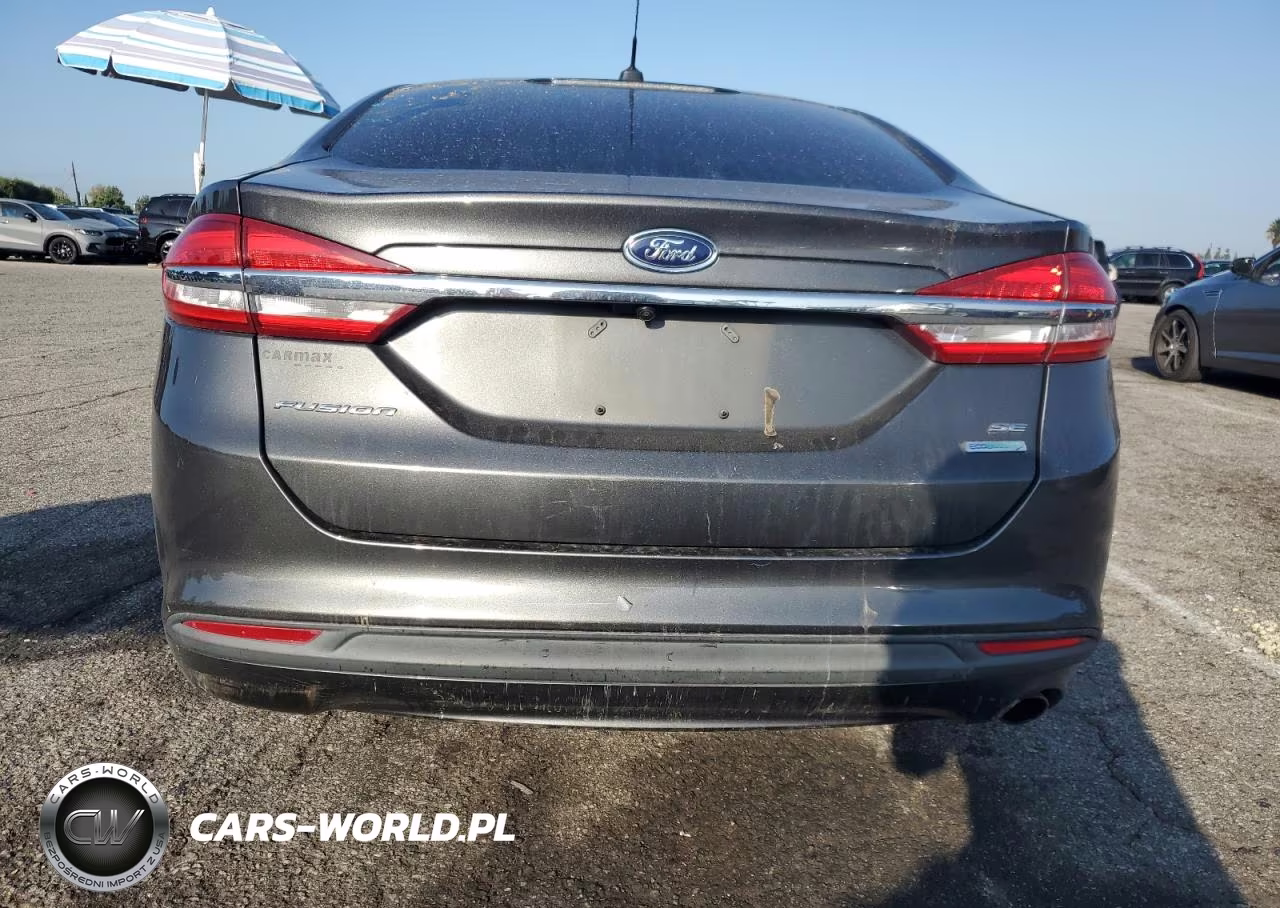 2017 Ford Fusion Se VIN:3FA6P0HD3HR113472 - 6