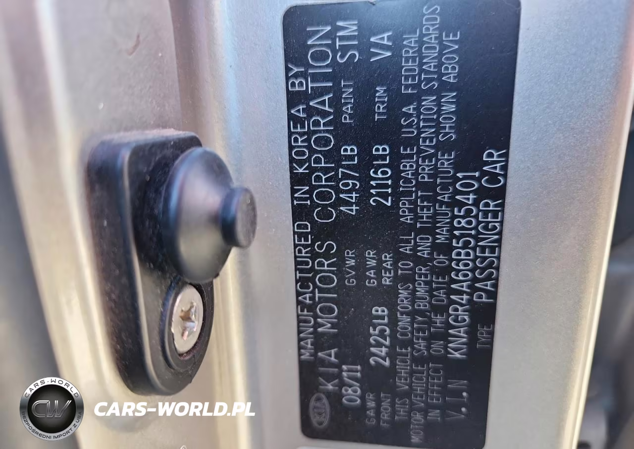 2011 Kia Optima Sx VIN:KNAGR4A66B5185401 - 13