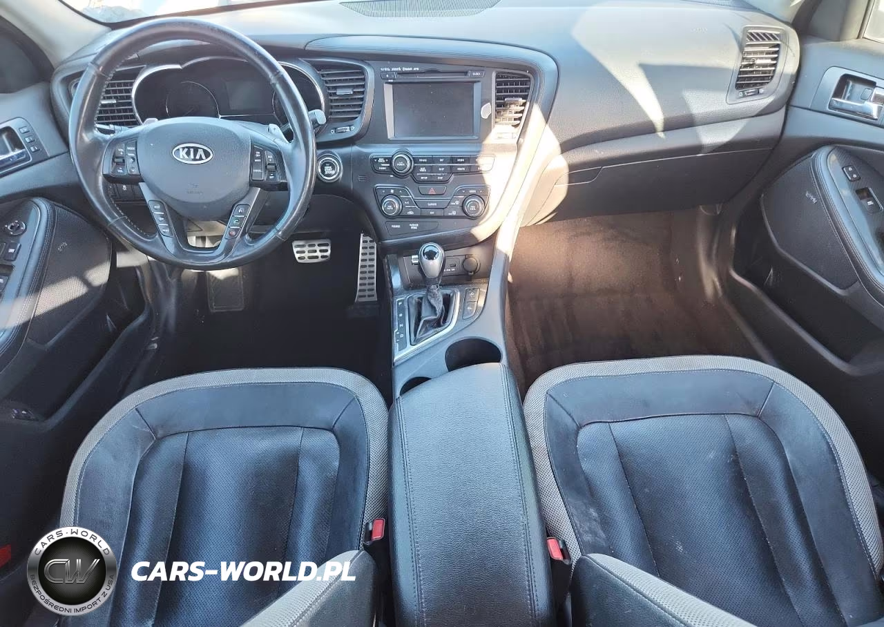 2011 Kia Optima Sx VIN:KNAGR4A66B5185401 - 8