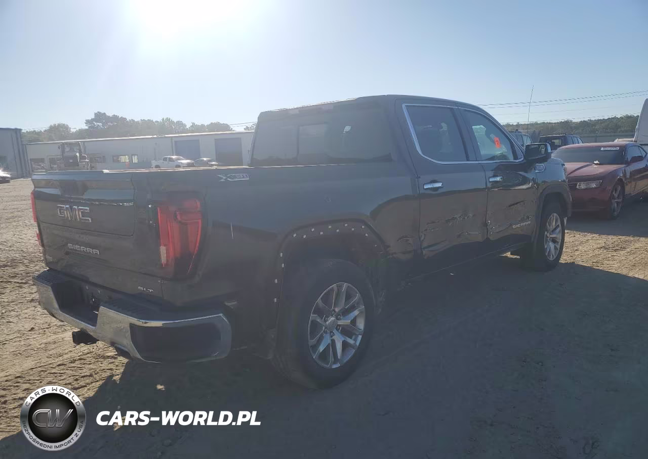 2022 GMC Sierra Limited K1500 Slt VIN:3GTU9DED0NG113718 - 3
