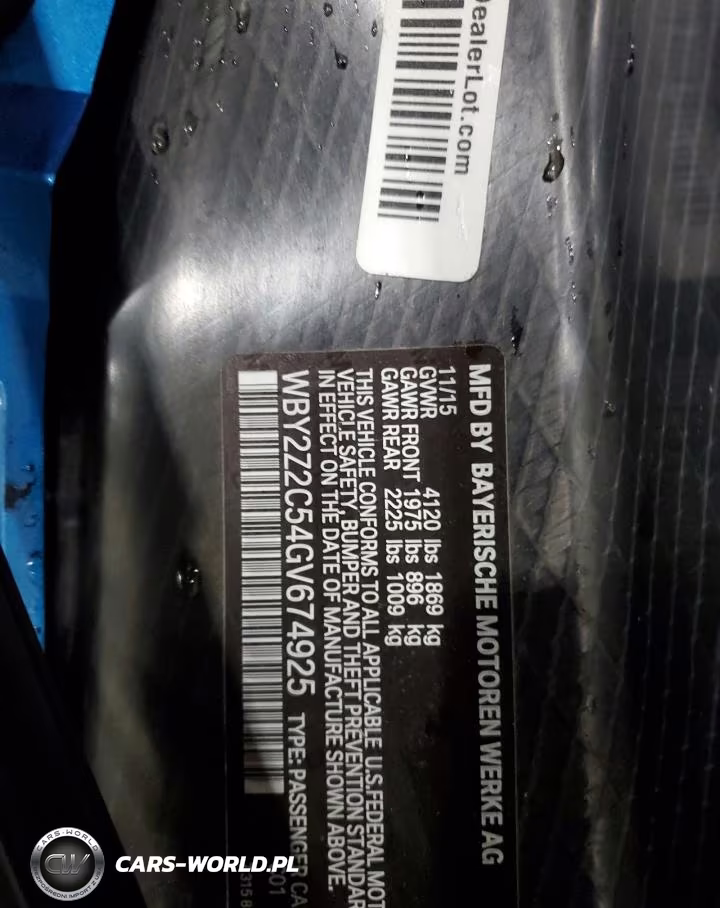 2016 BMW I8 VIN:WBY2Z2C54GV674925 - 13