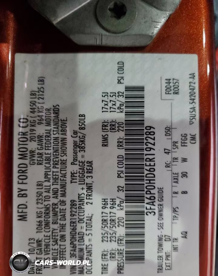 2014 Ford Fusion Se VIN:3FA6P0HD6ER192289 - 12