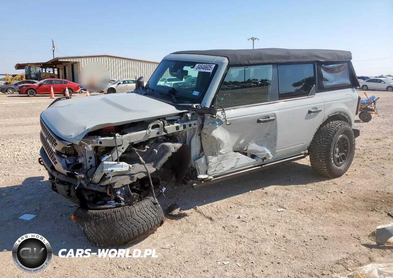 2021 Ford Bronco Base VIN:1FMEE5DPXMLA91256 - 1