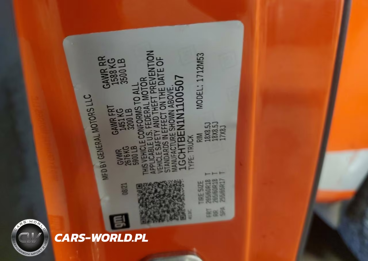2022 Chevrolet Colorado VIN:1GCHTBEN1N1100507 - 13