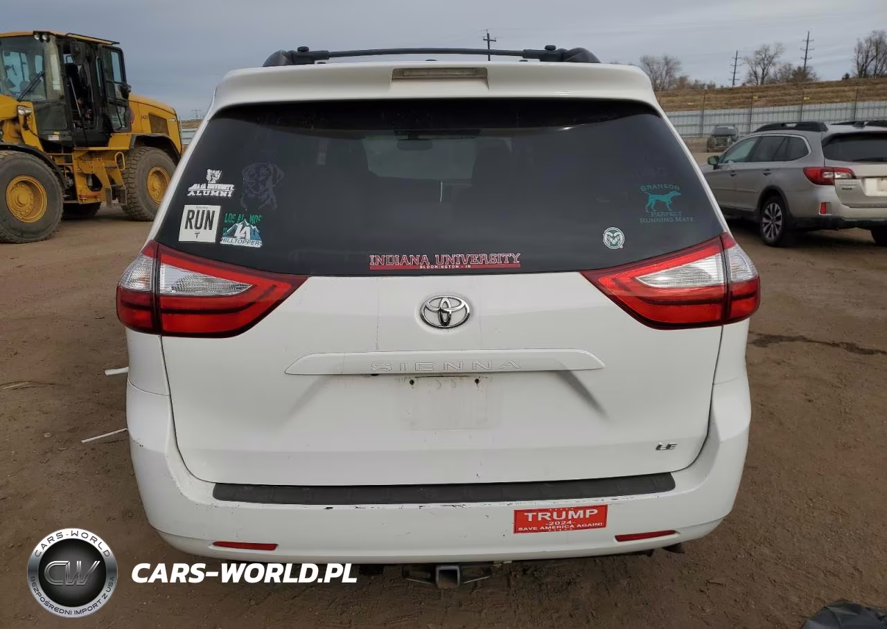 2015 Toyota Sienna Le VIN:5TDJK3DC2FS112132 - 6