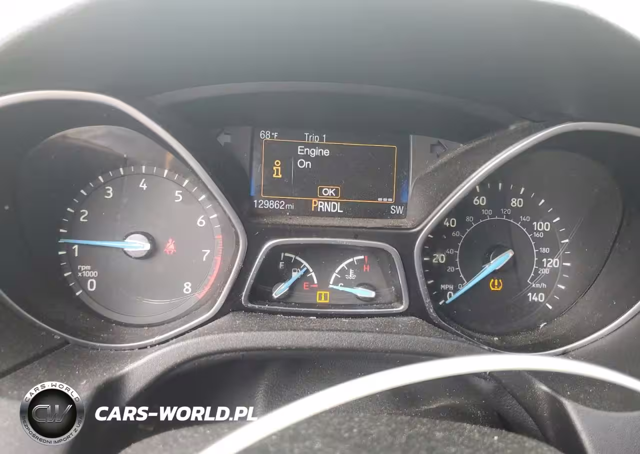 2016 Ford Focus Se VIN:1FADP3F29GL387931 - 9
