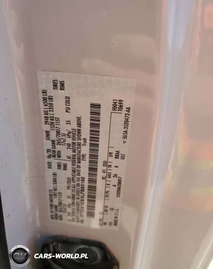 2020 Ford F150 Super Cab VIN:1FTEX1EB3LFB85180 - 12