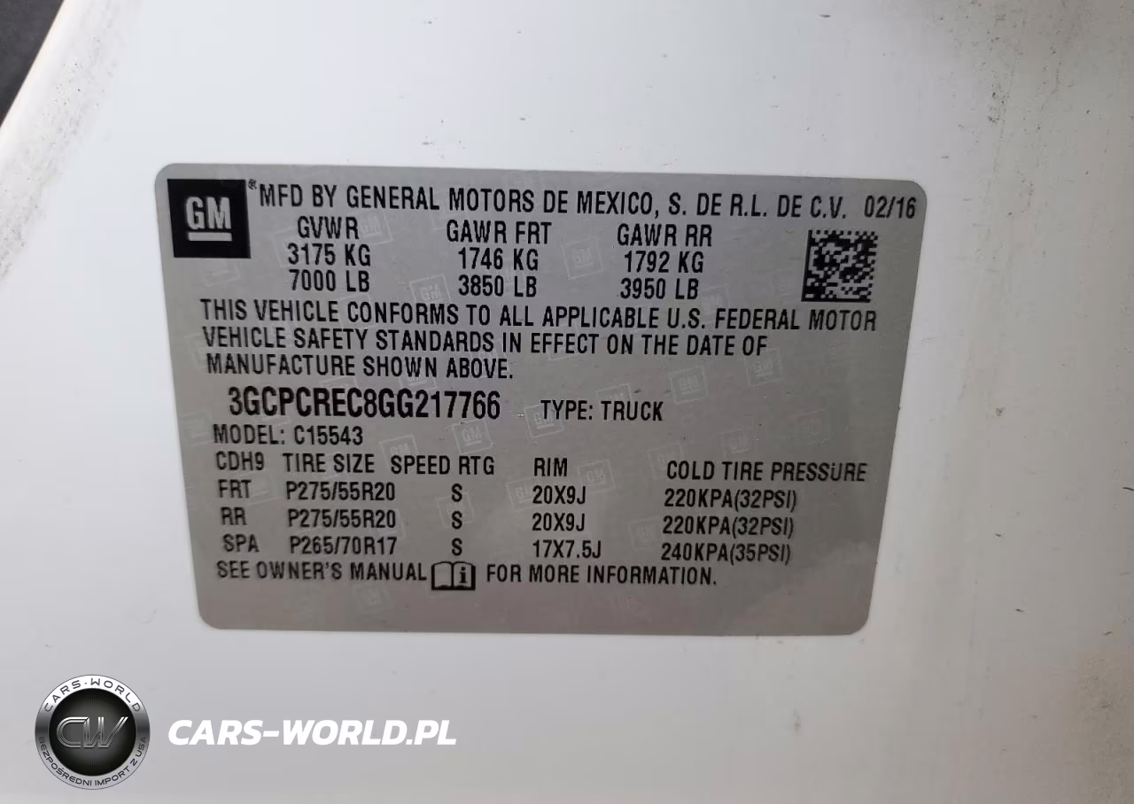 2016 Chevrolet Silverado C1500 Lt VIN:3GCPCREC8GG217766 - 12
