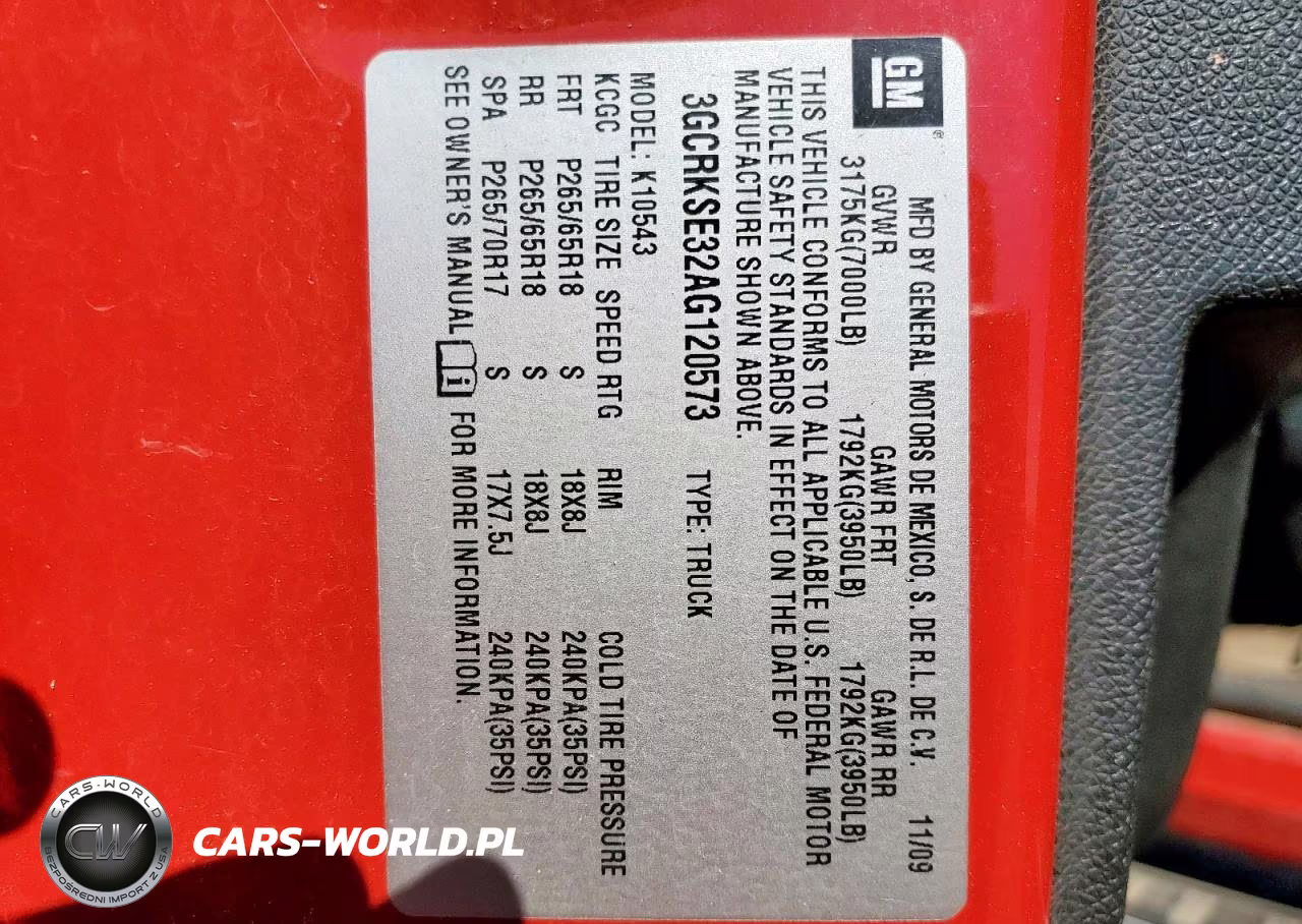 2010 Chevrolet Silverado K1500 Lt VIN:3GCRKSE32AG120573 - 12