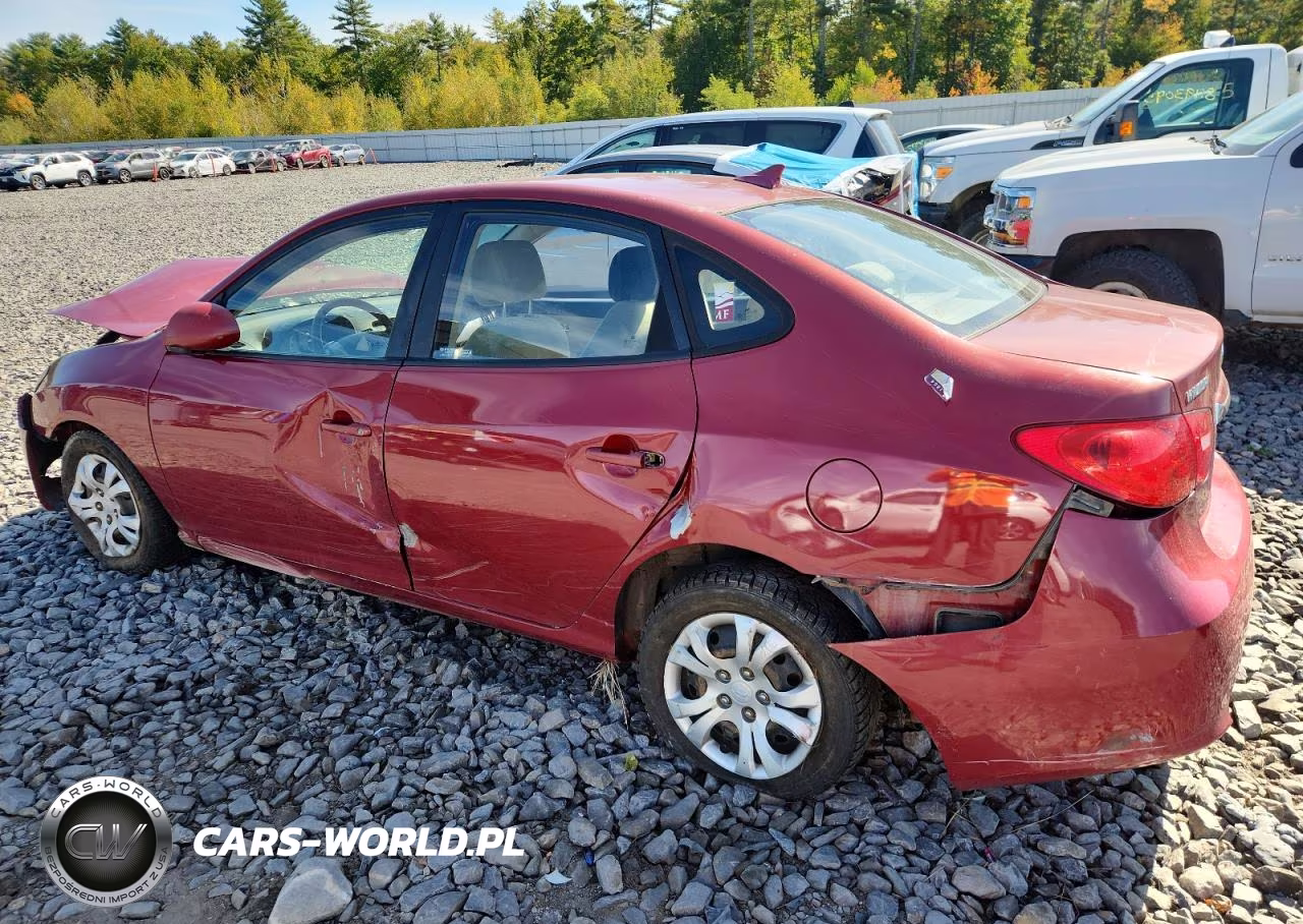 2010 Hyundai Elantra Blue VIN:KMHDU4AD1AU156536 - 2