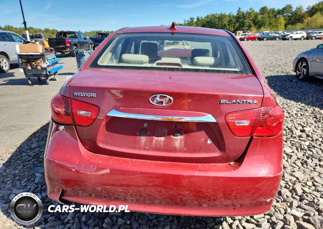 2010 Hyundai Elantra Blue VIN:KMHDU4AD1AU156536 - 6