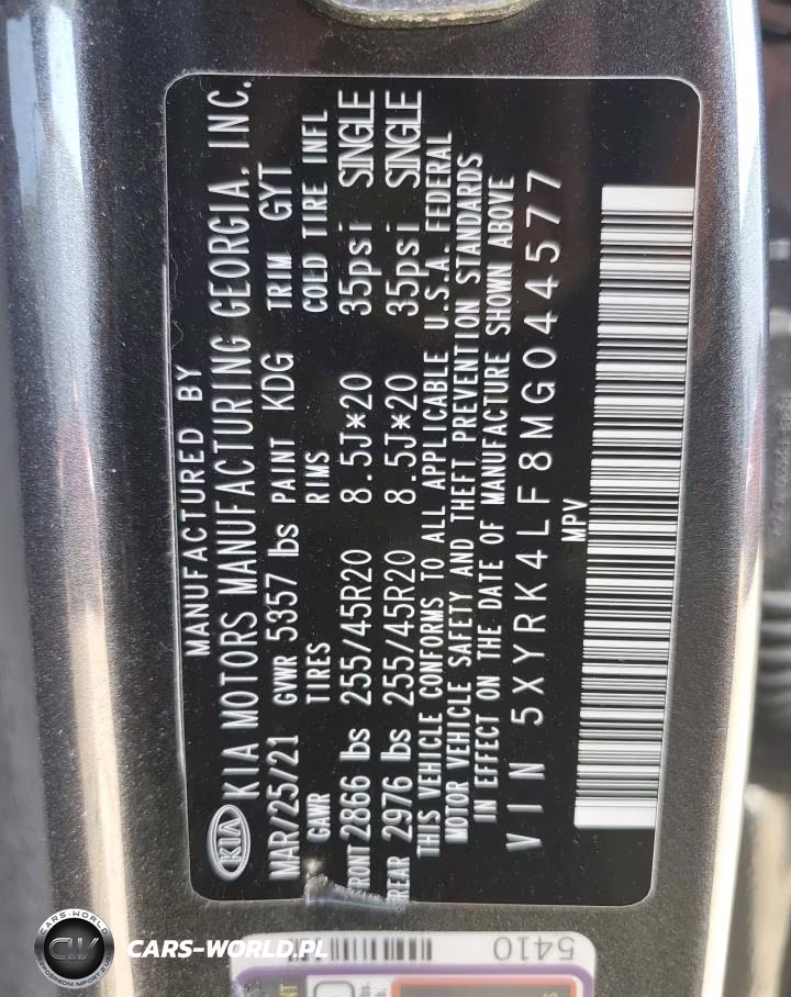 2021 Kia Sorento Sx Prestige VIN:5XYRK4LF8MG044577 - 13