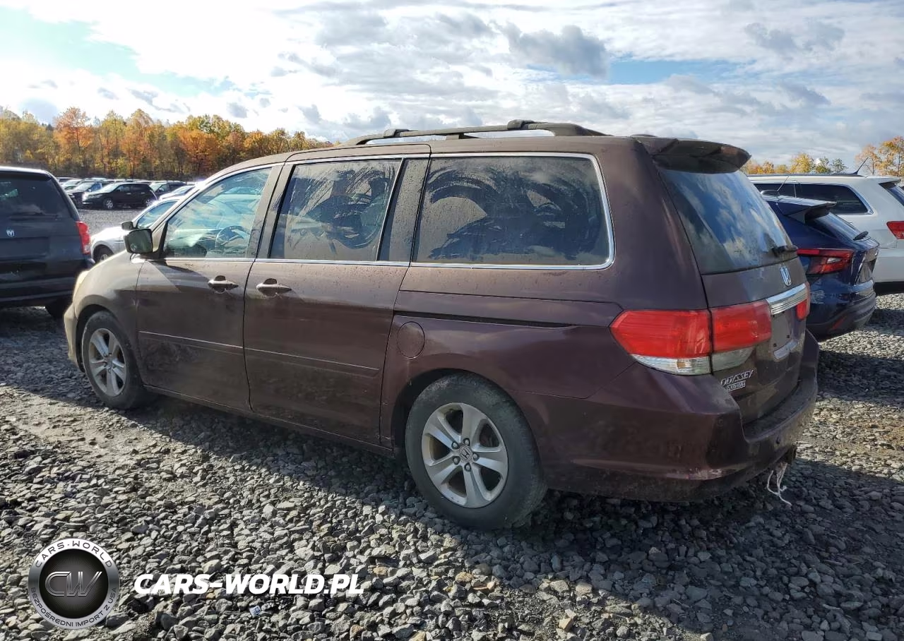 2010 Honda Odyssey Touring VIN:5FNRL3H97AB017089 - 2