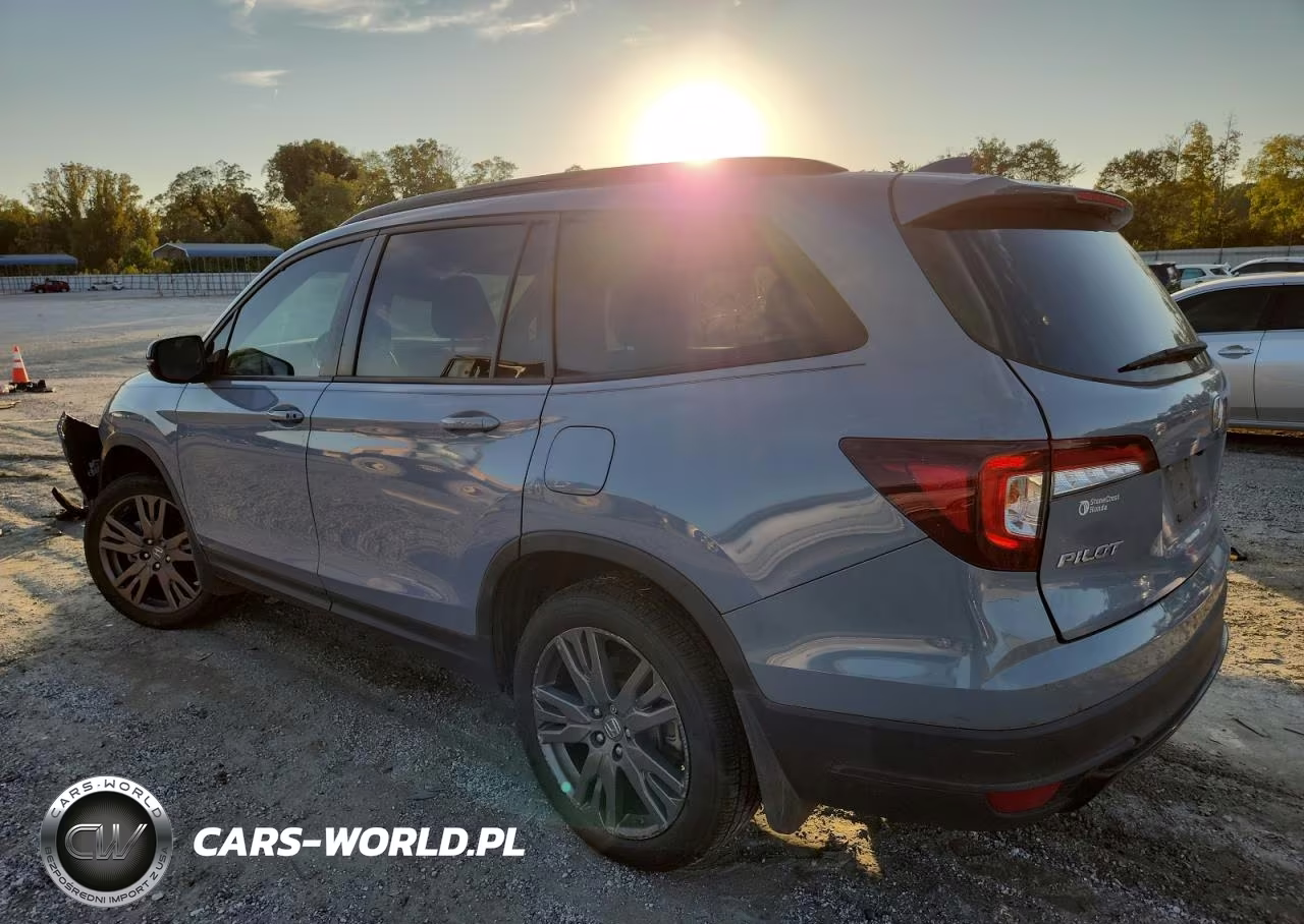 2022 Honda Pilot Sport VIN:5FNYF5H30NB018410 - 2