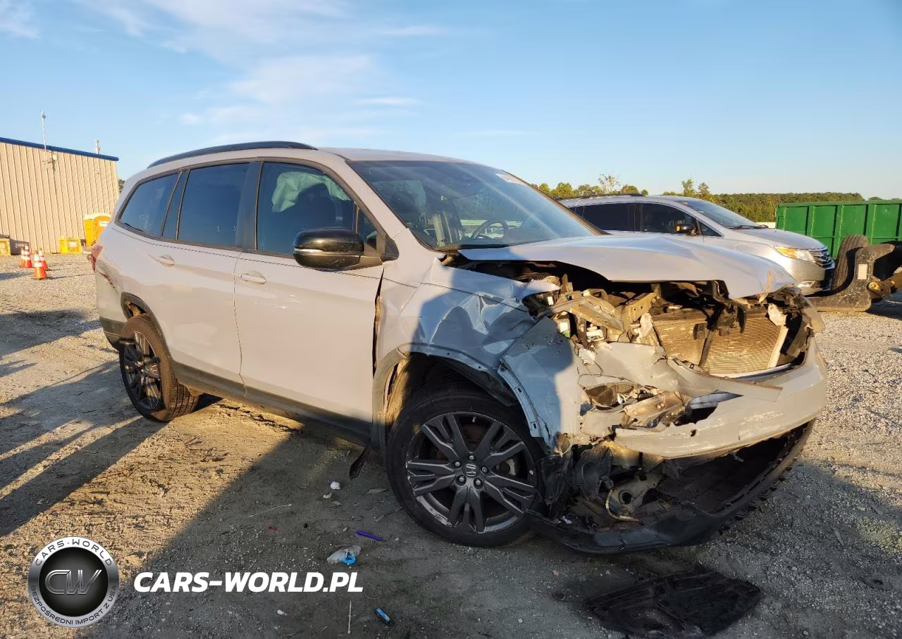 2022 Honda Pilot Sport VIN:5FNYF5H30NB018410 - 4